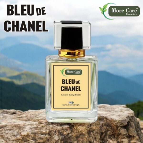 <centre>Blue de Chanel Perfume<br>Love in Every Breath<centre/>